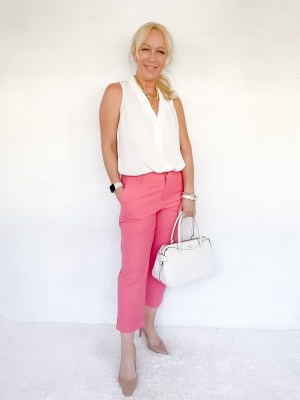 Sleeveless Work Outfits for Summer – Midlife Posh Closet