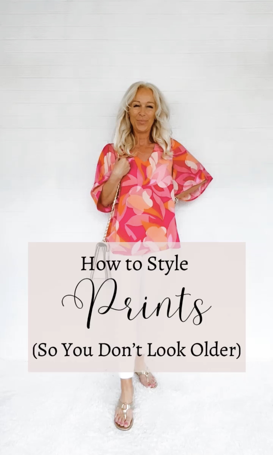 How to Wear Prints for Summer…without Looking Older
