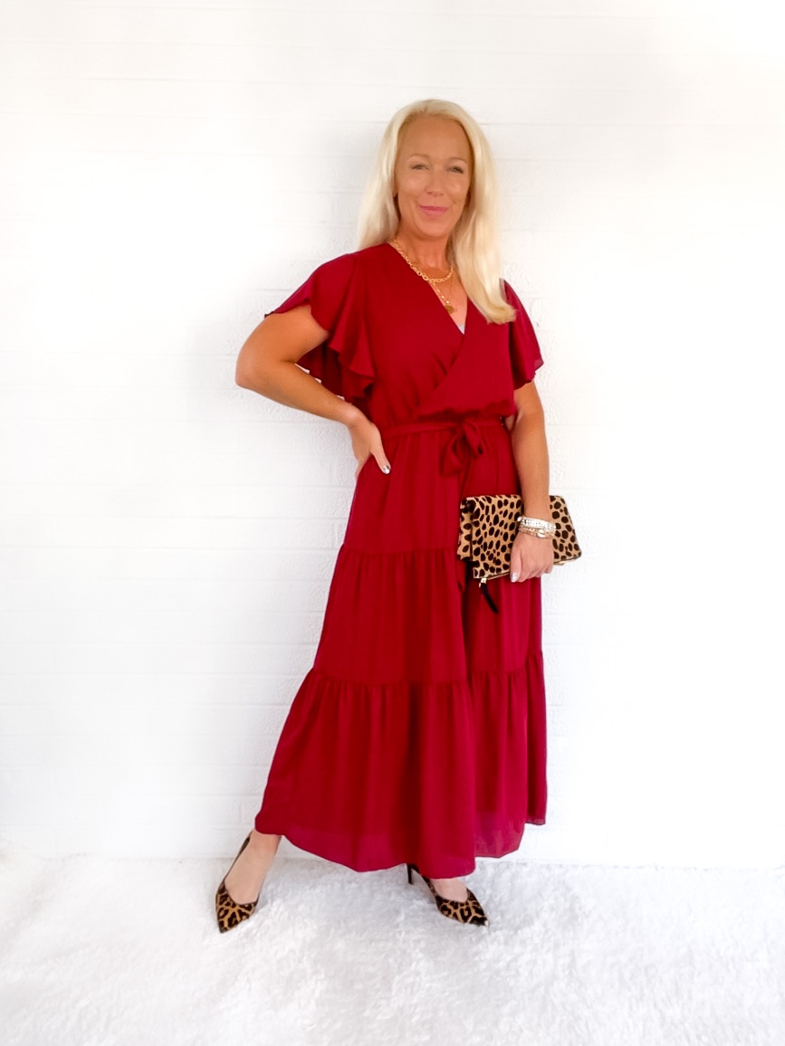 Early Fall Wedding Guest Dresses for Midlife Women