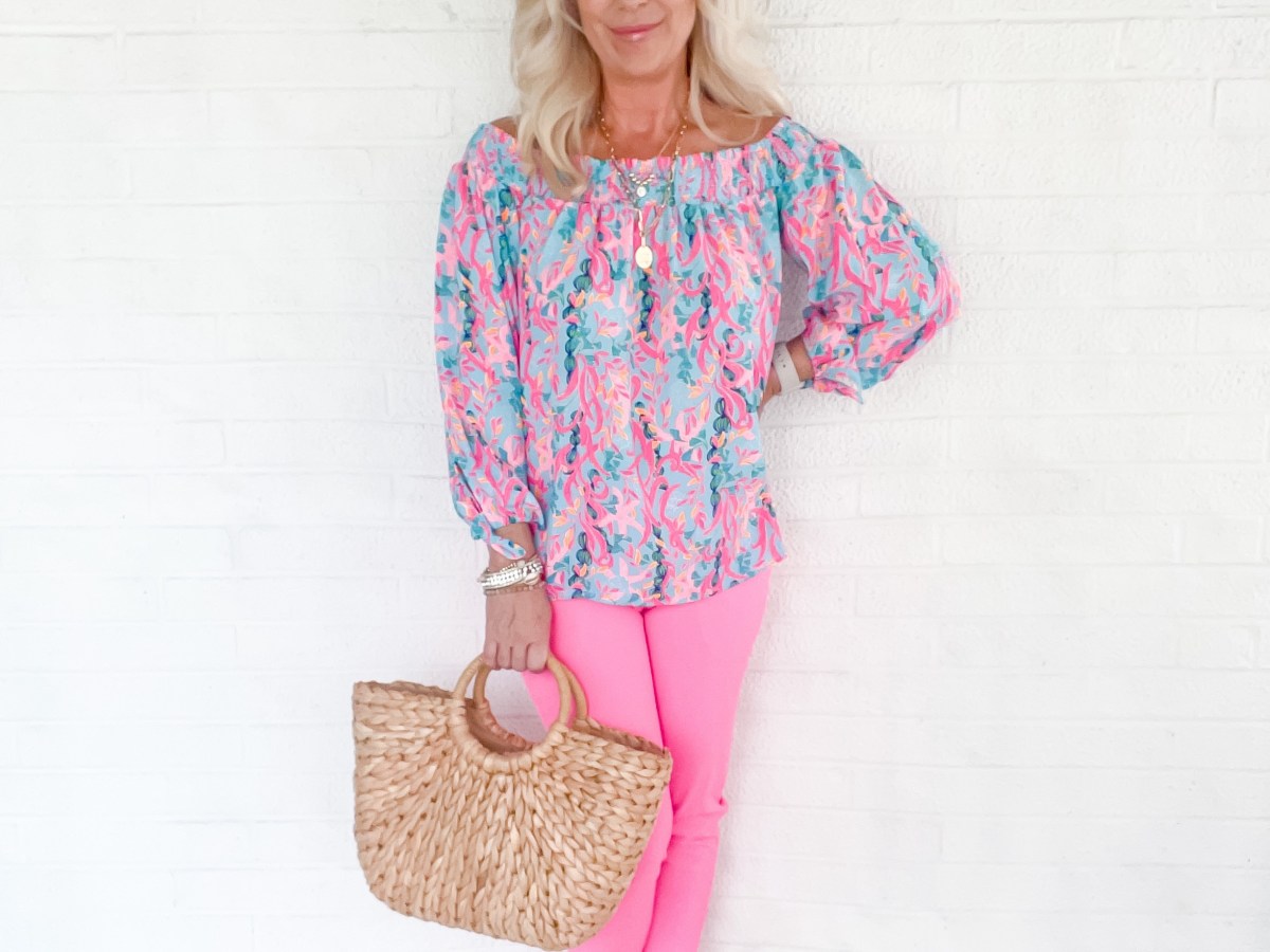 One Lilly Pulitzer Blouse – Three Outfits for Spring & Summer