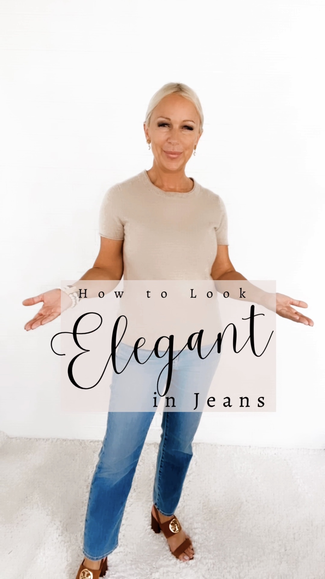 How to Look Elegant in Jeans
