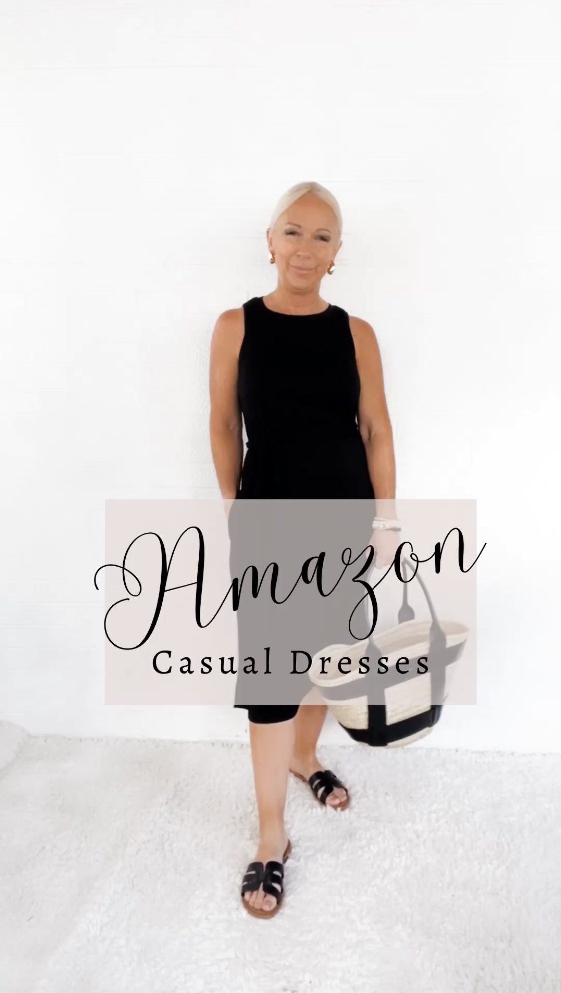 Amazon Casual Summer Dresses for Midlife Women - Midlife Posh Closet