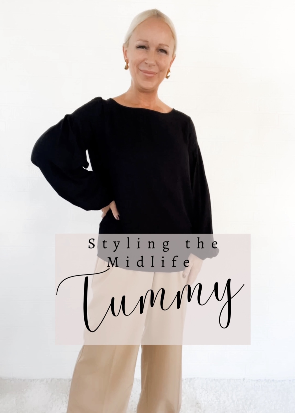 Four Fall Fashion HACKS for Styling the Midlife Tummy