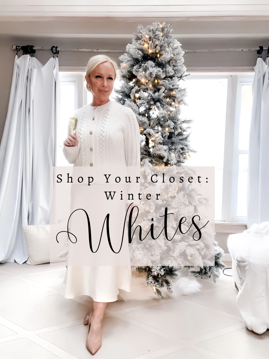 Shop Your Closet: Winter White Outfits