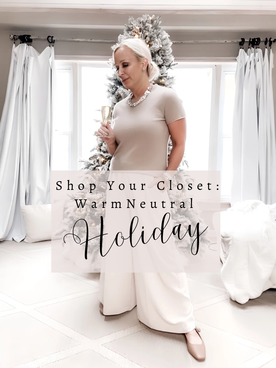 Shop Your Closet: Holiday Neutral Outfits