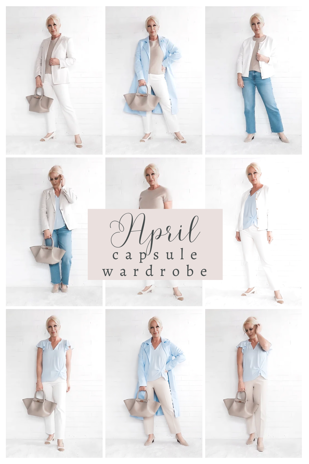 April Capsule Wardrobe for Midlife Women