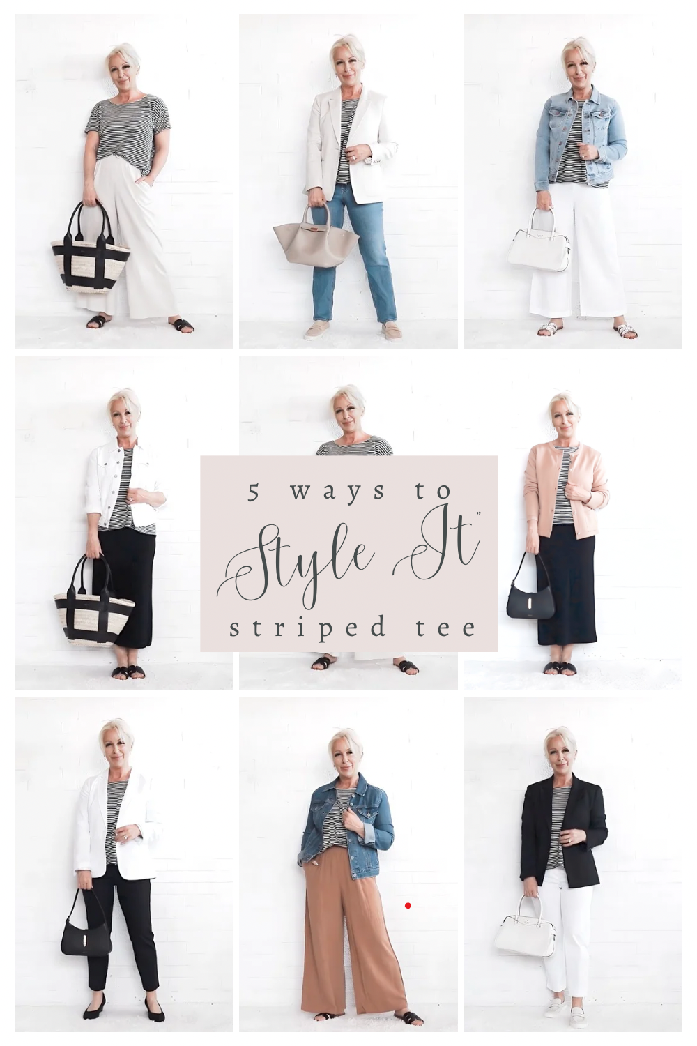 5 Ways to Style It – Striped Tee