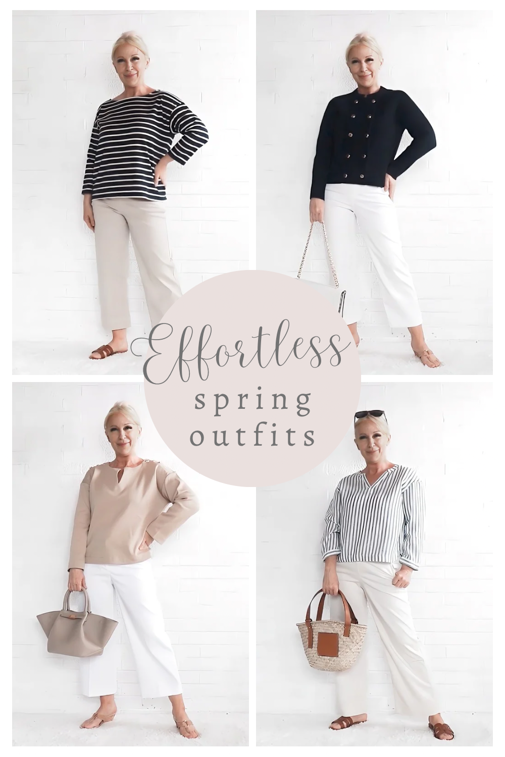 Effortless Spring Outfits for Women Over 40, Women Over 50, Women Over 60