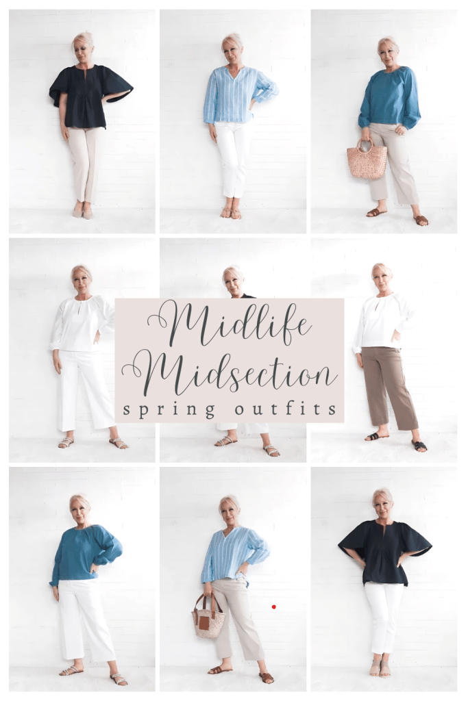 Spring Outfits For The Midlife Midsection Iii Midlife Posh Closet