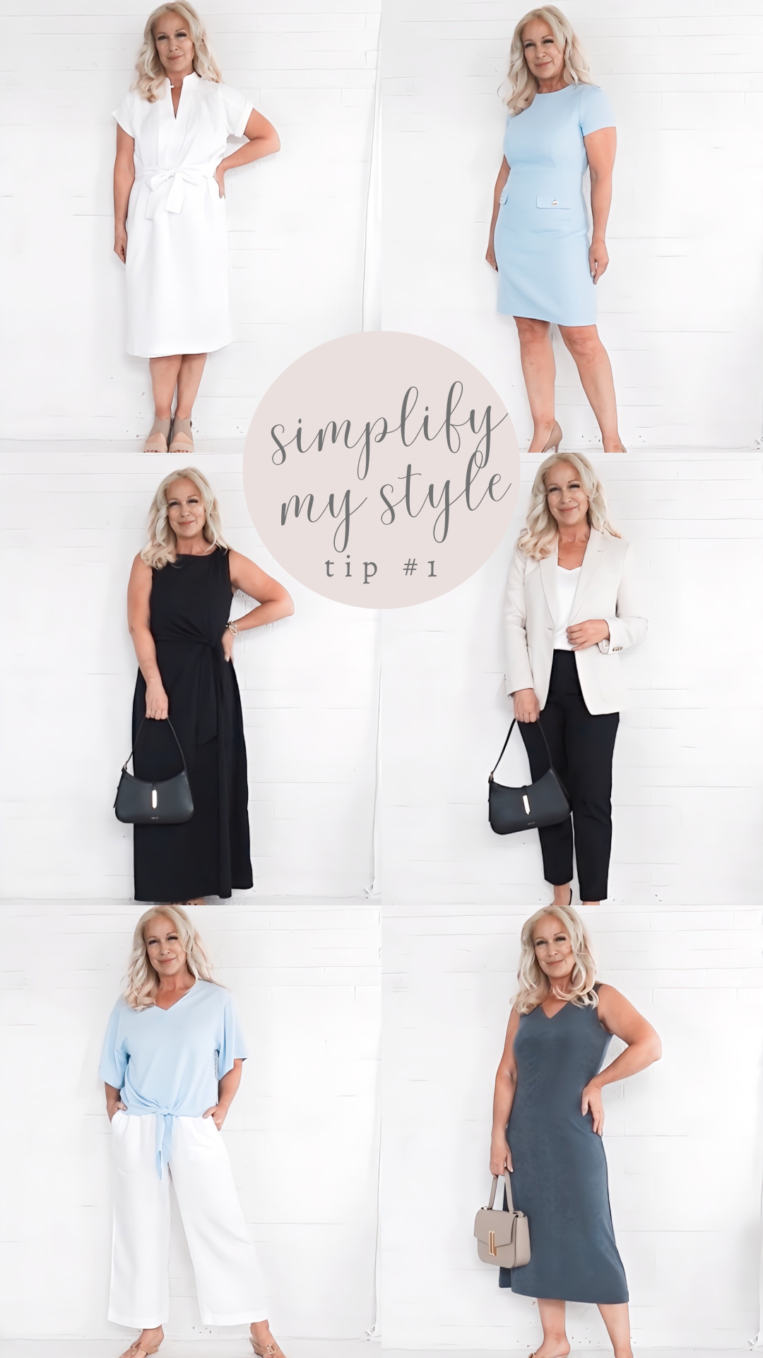 Simplify My Style Part I – Opt for Clean Lines and Simple Silhouettes